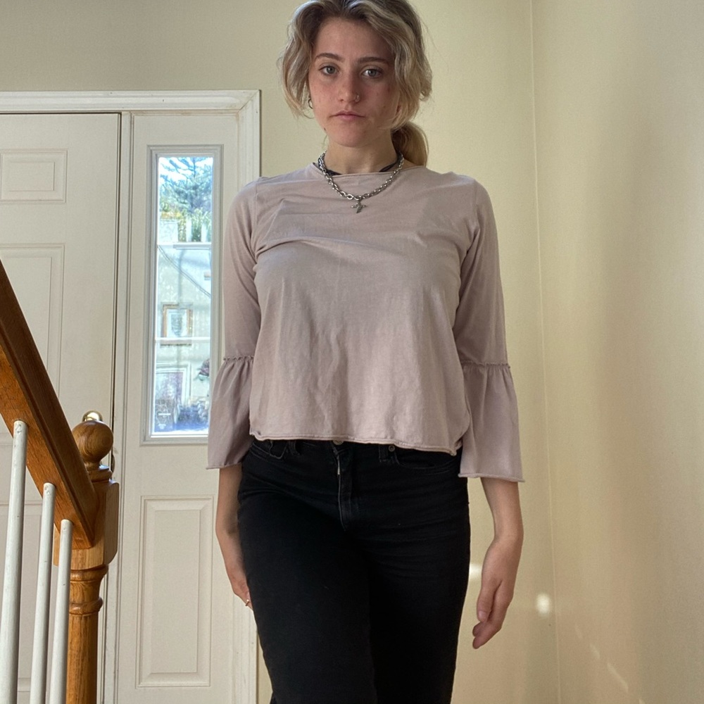 Abercrombie & Fitch light pink top - Picture 9 of 9